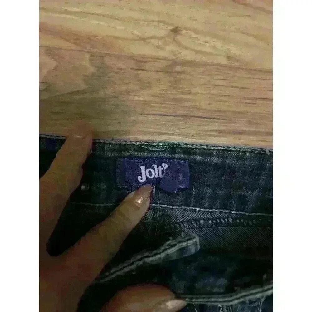 Jolt Skinny Jeans Size 12 Juniors Womens Medium Wash Blue - Picture 5 of 7